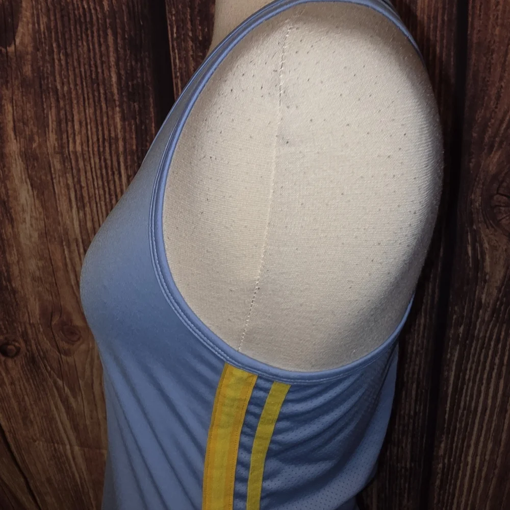 Tory Burch Sport Tank Top Size XS Blue/Yellow/Orange